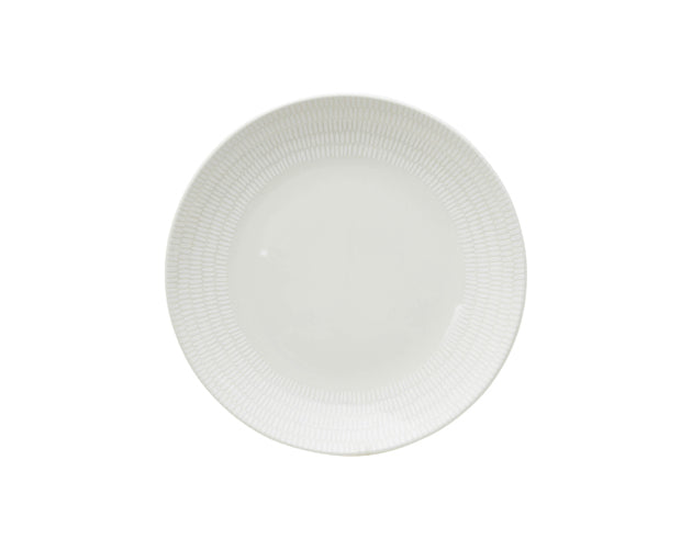 Coupe Side Plate White Grain