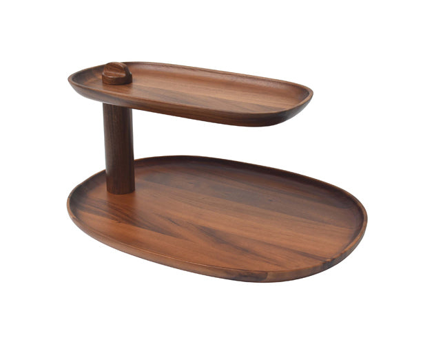 2 Tier Assembly With Serving Tray