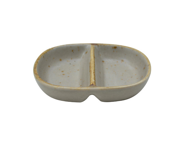Divided Dish/Open Salt & Pepper