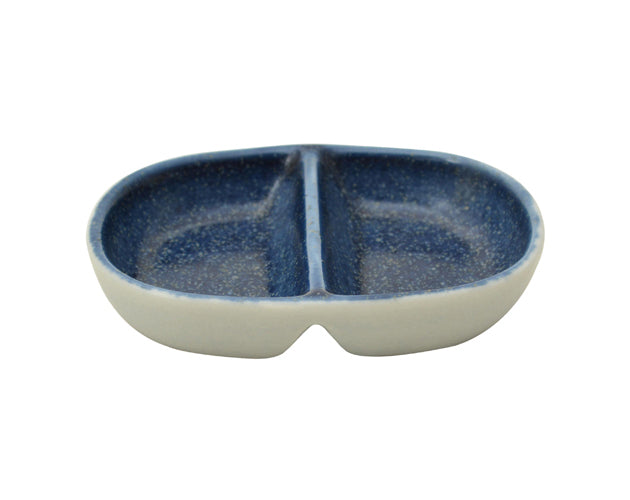 Divided Dish/Open Salt & Pepper