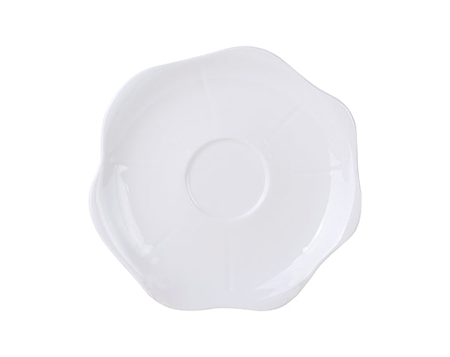 Lotus Leaf Cream Soup Cup Saucer 18cm