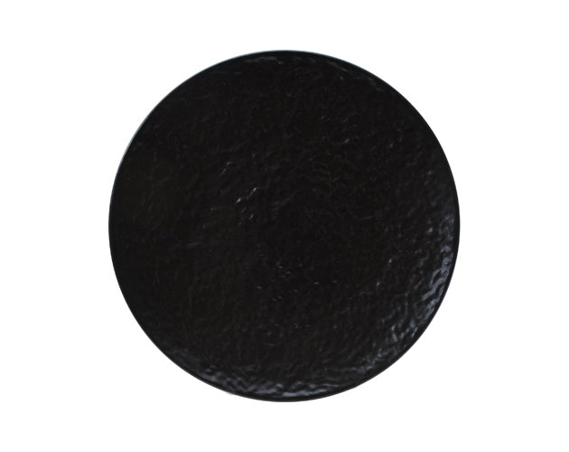 Salad Plate Black Slate