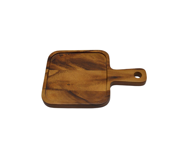 Square Acacia Board With Handle