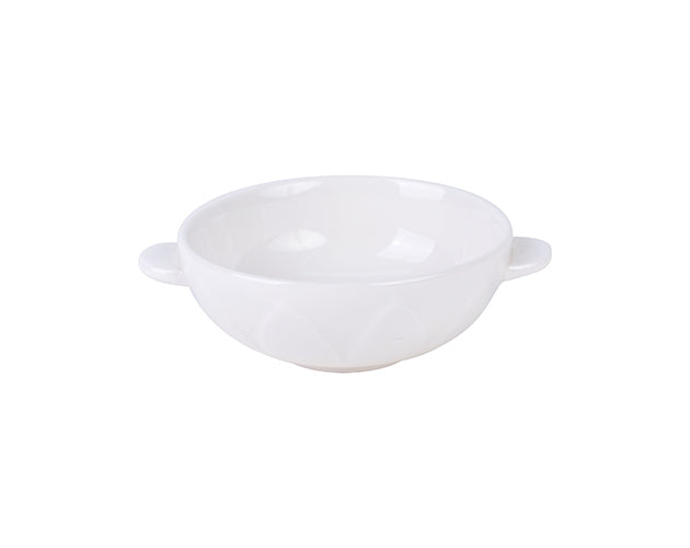 Lotus Cream Soup Cup with Handles 25.5cl